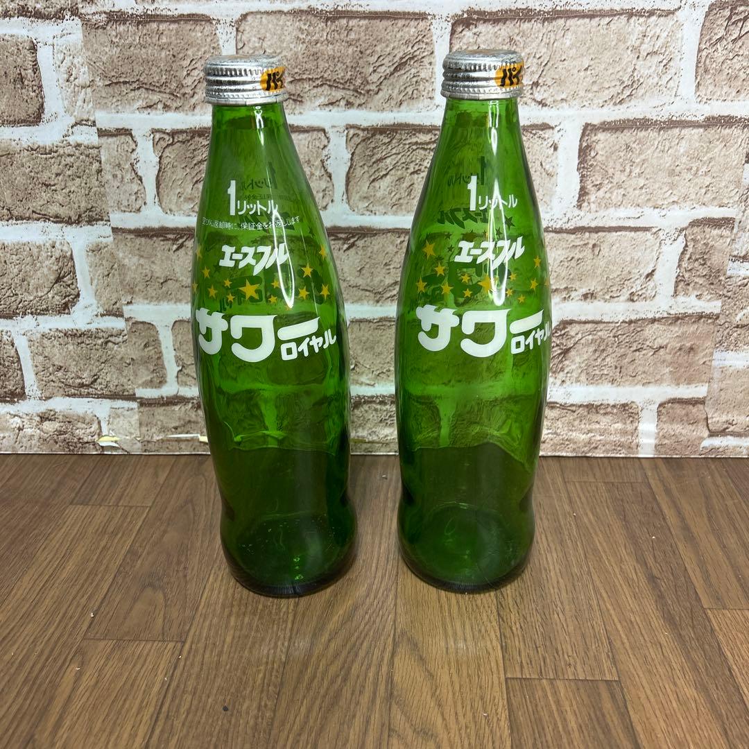 昭和レトロ】1リットル 空瓶・キリンコンテナケース ファンタ キリン