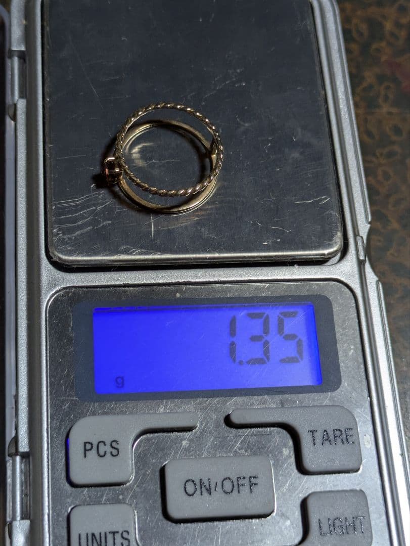 ル*ナ様 k10ガーネット　9号リング