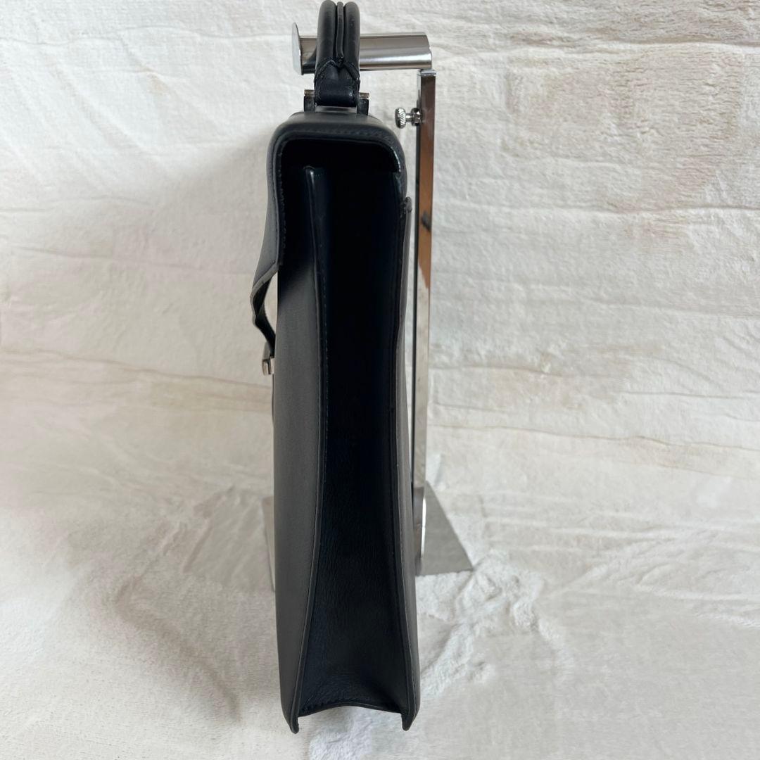 ロエベ　 ビジネスバッグ ブリーフケース ハンドバッグ 　レザー　ブラック