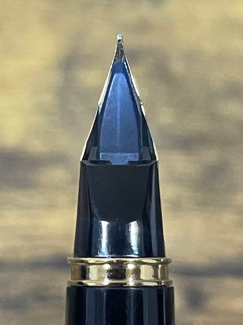 PILOT パイロット 1976年製 18金 ゴールド 蝕刻 中字 M タグ付き 1976年製