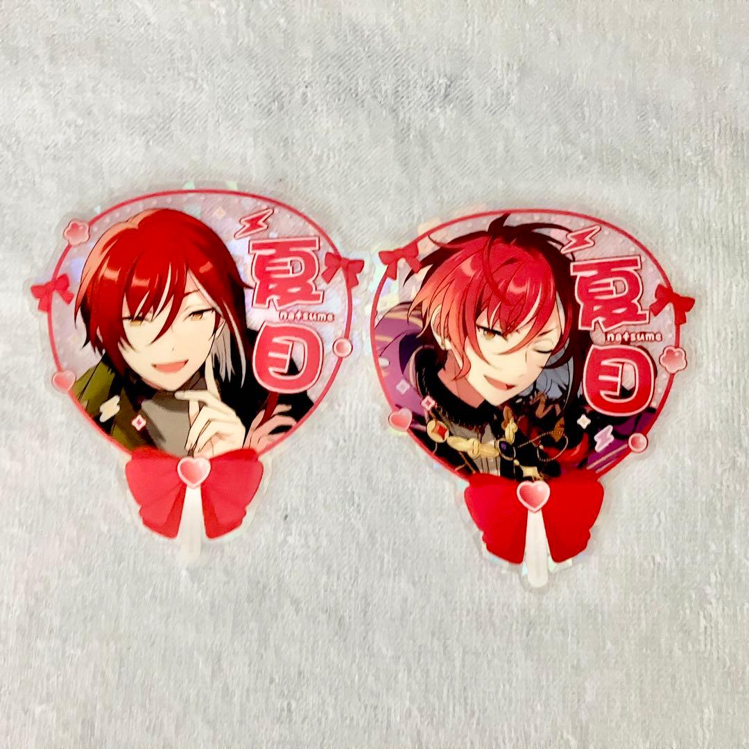 逆先夏目 星推 クリアカード 第二弾 中国 偶像夢幻祭 缶バッジ あん