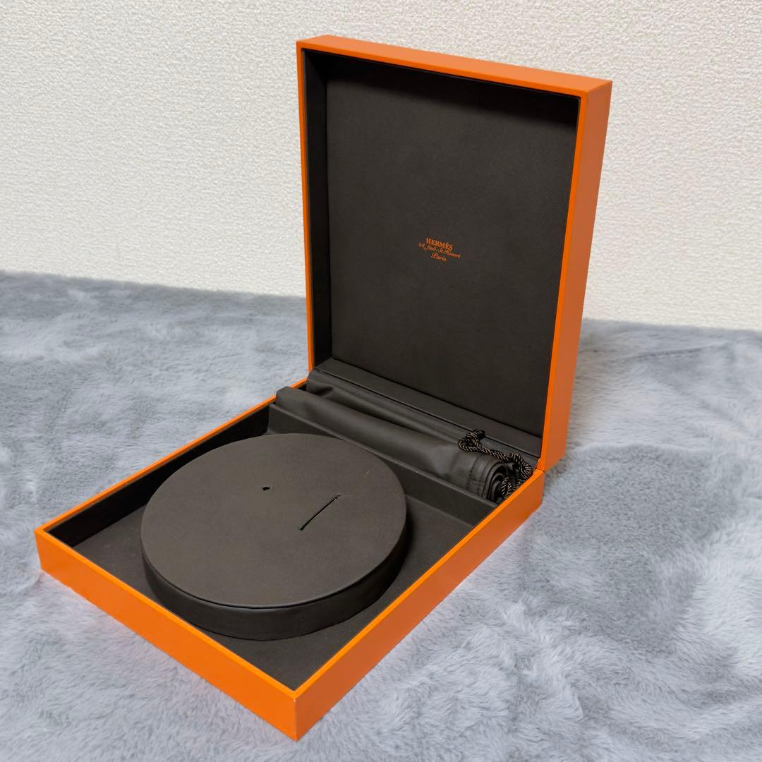 希少】【極美品】HERMES エルメス 限定空箱 ジュエリーボックス保存袋付き