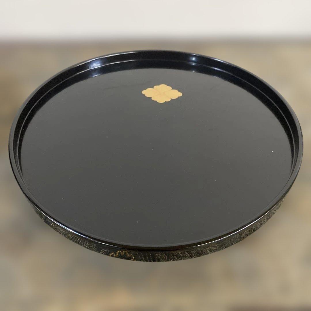 茶道具 懐石道具 飯器と脇引丸盆 輪島塗木箱入り - メルカリ