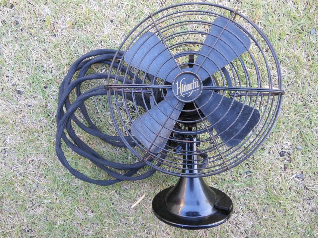 昭和レトロ 扇風機 昭和レトロ HITACHI 日立 扇風機 A.C.DESK FAN