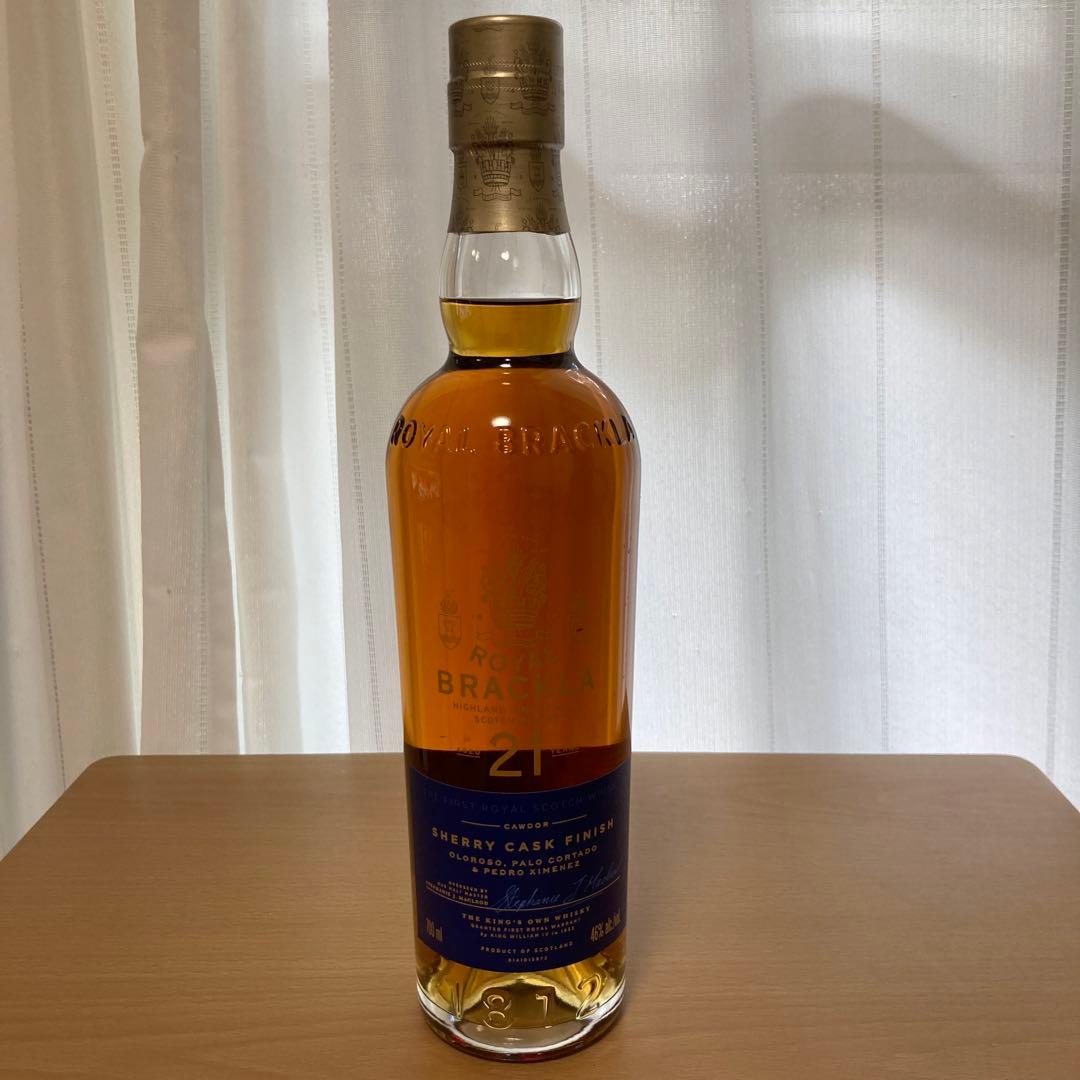 Royal Brackla 21年 シェリーカスクフィニッシュ 700ml