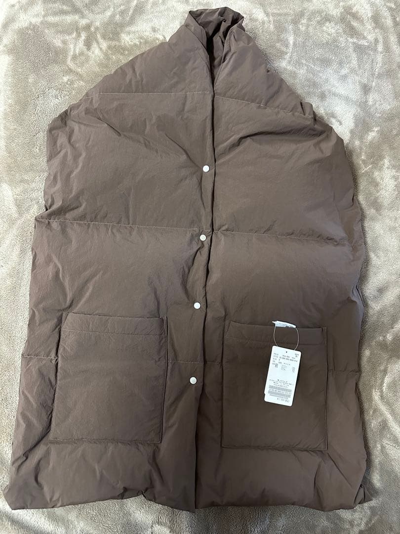 JOURNAL STANDARD ナイロンタフタダウンマフラー ブラウン