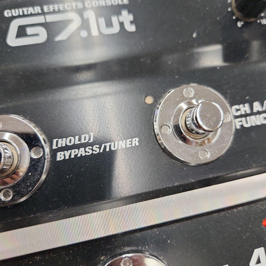 ギターエフェクトコンソールG7.1ut、エクスプレッションペダル ZOOM