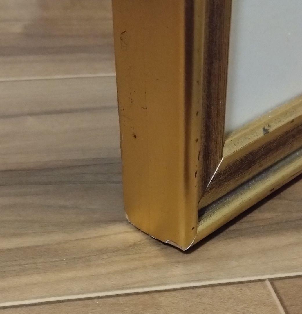 《値下げOK》大型額装 エジプト パピルス画 額装済 S.Ghariib