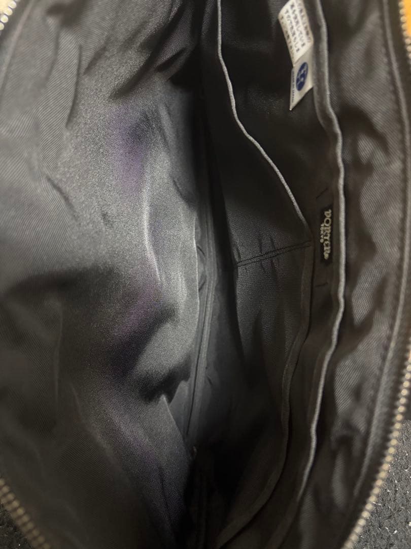 【新品同様】安い！早い者勝ち！PORTERポーター ビジネスバッグ　本革 黒