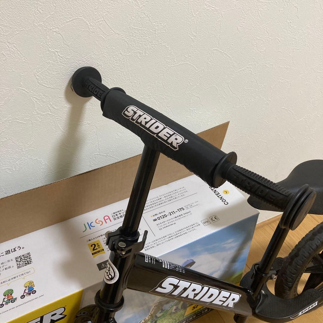 STRIDER バランスバイク ブラック 12インチ STRIDER ストライダー