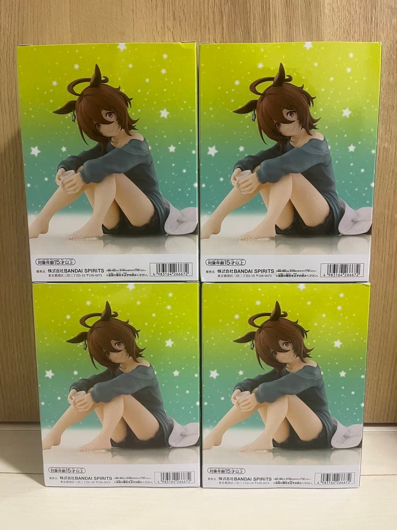 ウマ娘 Relax time アグネスタキオン フィギュア 4体セット ウマ娘