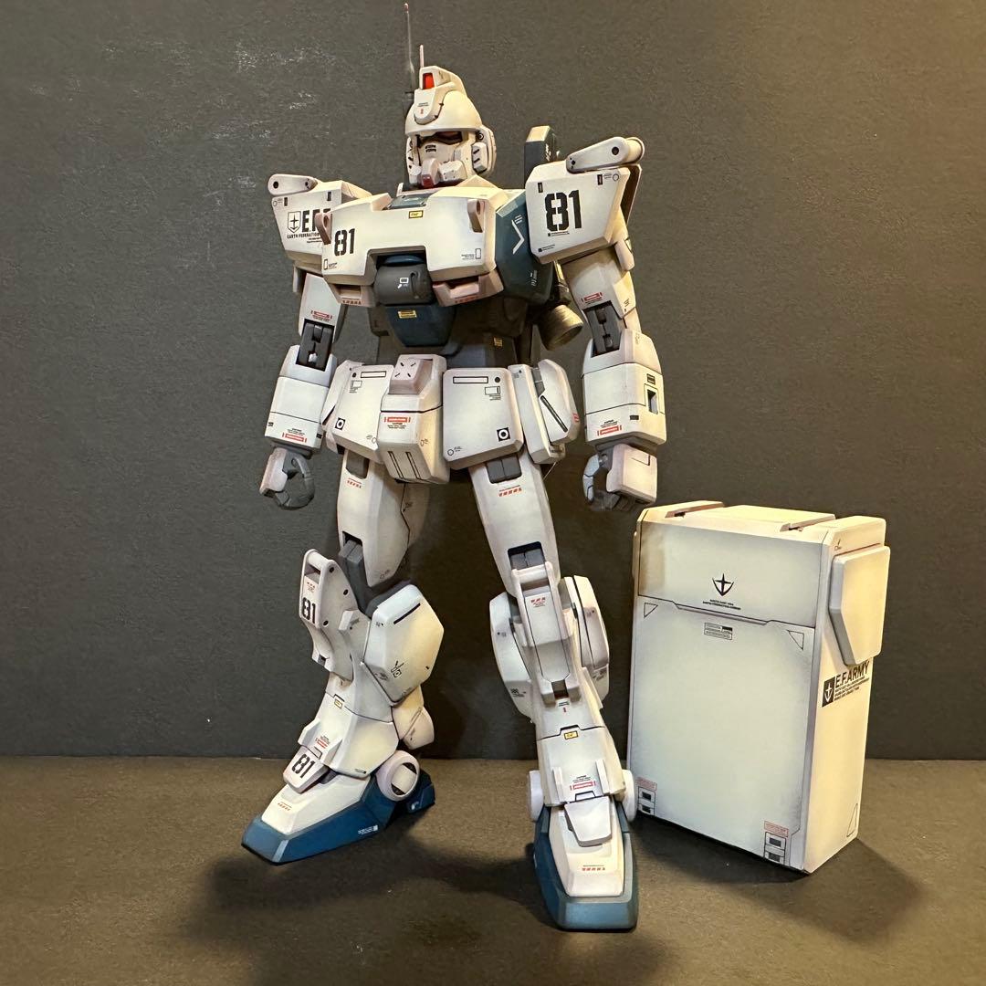 MG 1/100 RX-79[G] ガンダムEz-8塗装済 完成品