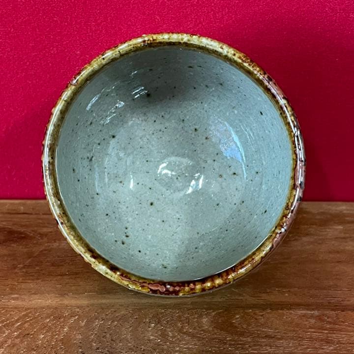 舩木研兒茶碗布志名舩木窯(布志名焼)民藝