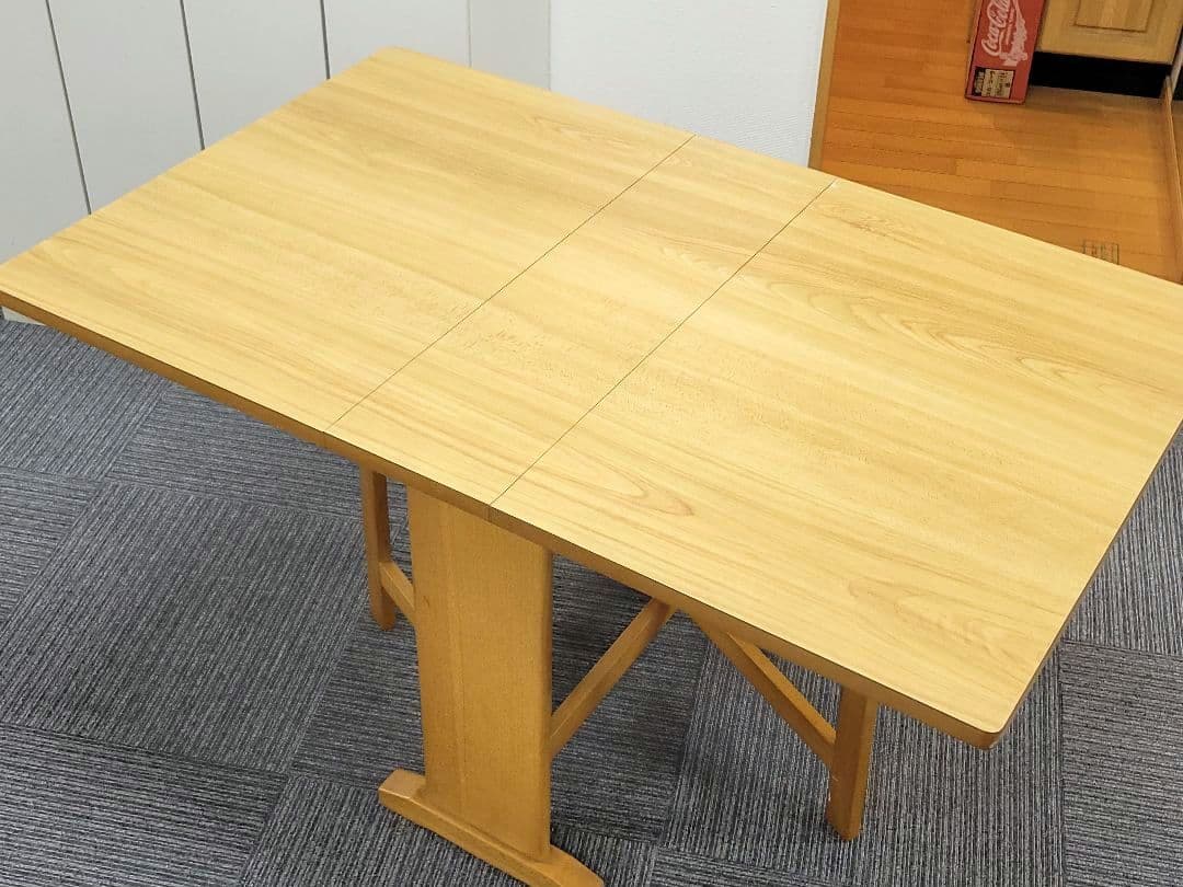 折りたたみ式 ダイニングテーブル 両バタフライテーブル