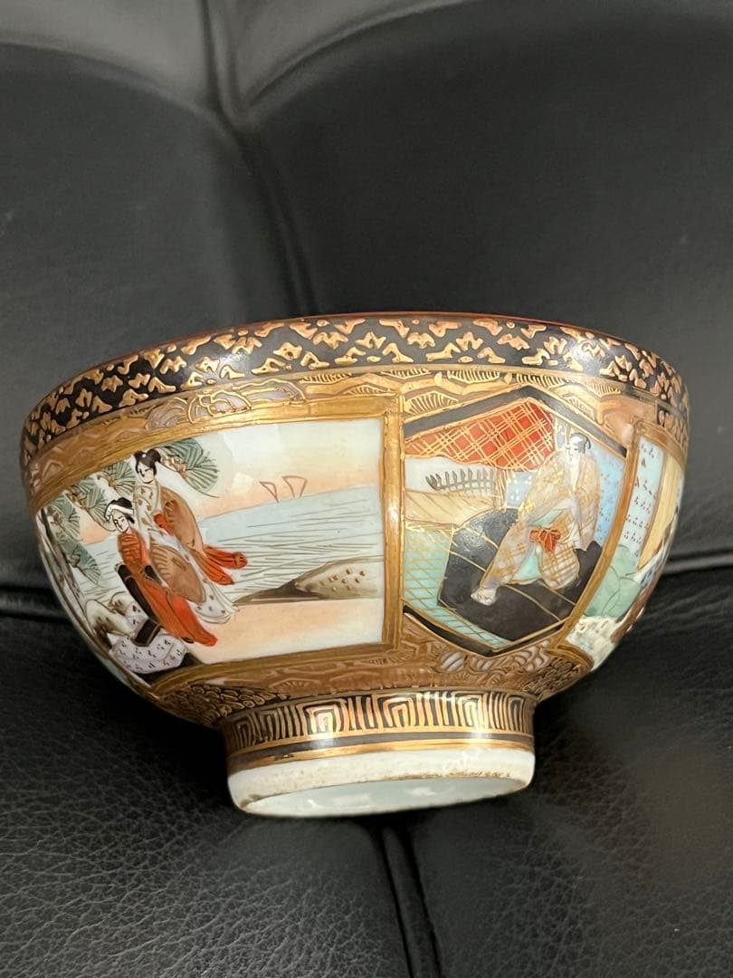 古九谷『龍山造』 赤穂四十七士・茶道具揃え