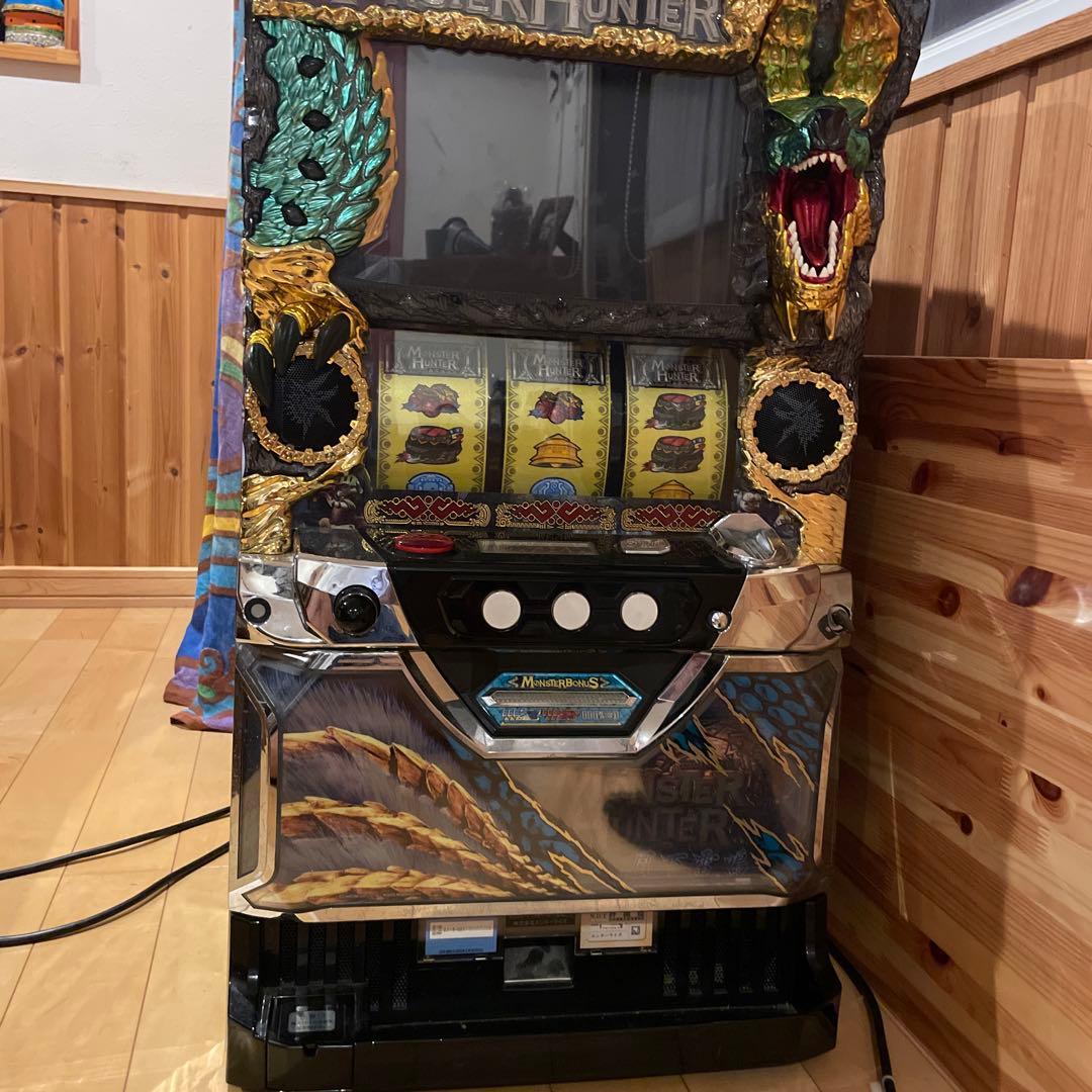 パチスロ】五号機モンスターハンター月下雷鳴実機引き取り限定愛知