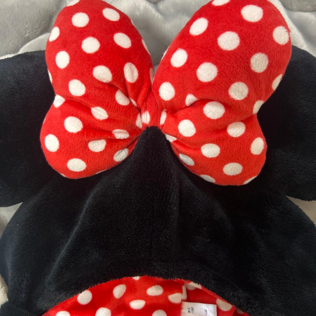 ディズニー ミニーちゃん マフラー マフラーファンキャップ ディズニー