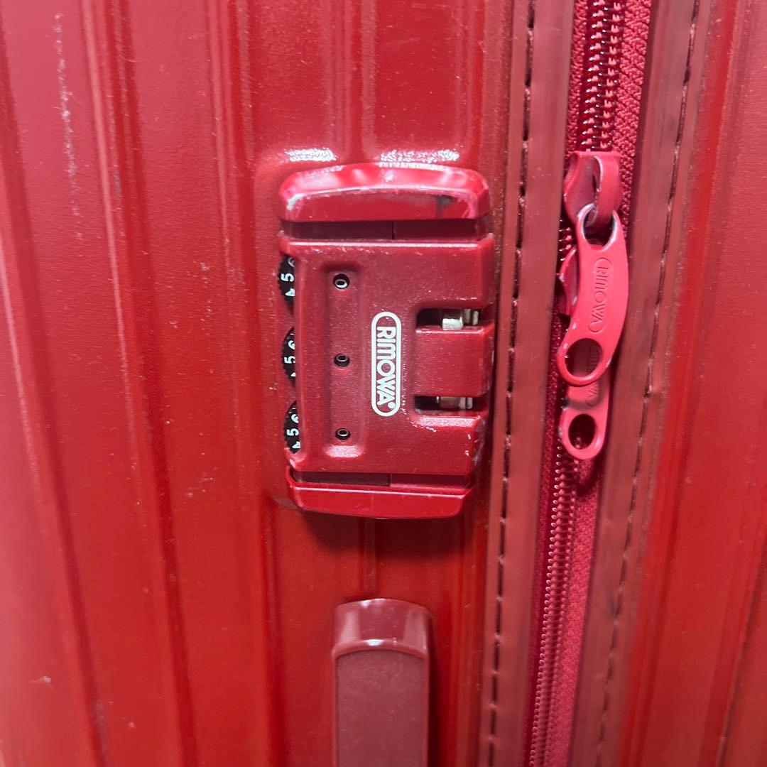 特大 RIMOWA SALSA リモワ サルサ 82L レッド スーツケース