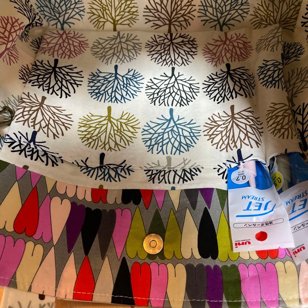 はなはなはち　長財布　やりくり財布　ハンドメイド　トートバッグ