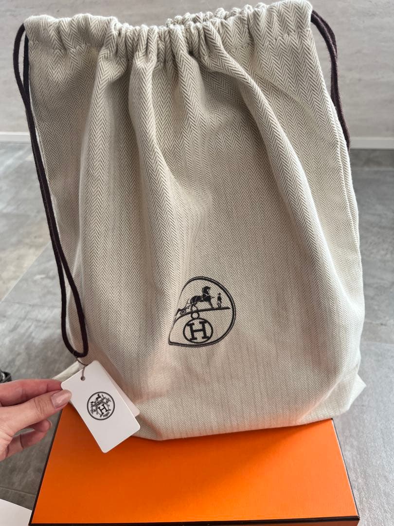 エルメス　ボリード27 ボリードミニ　エトゥープ　マカロンボリード