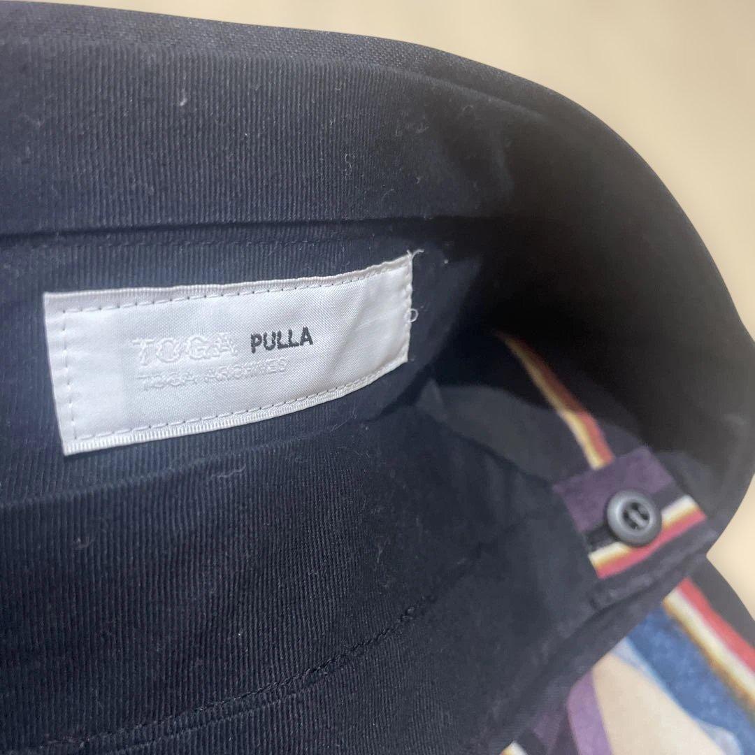 TOGA PULLA ストライプ プリーツ　36