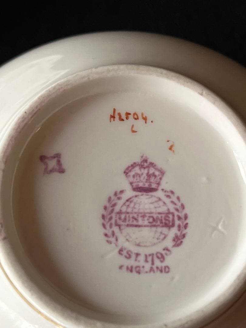 レア！英国老舗Mintonのテニスセット （スナックセット）この上品さ 節約