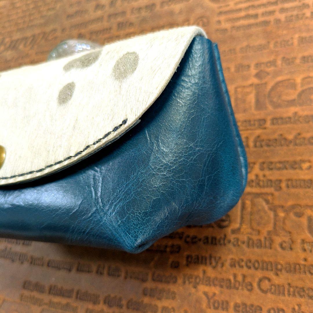 【もこもこ様オーダー】アコーディオン長財布・ぽてっとポーチ