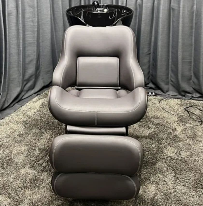 リラクゼーションシャンプーユニット 天然木製両面ドレッサー（直接