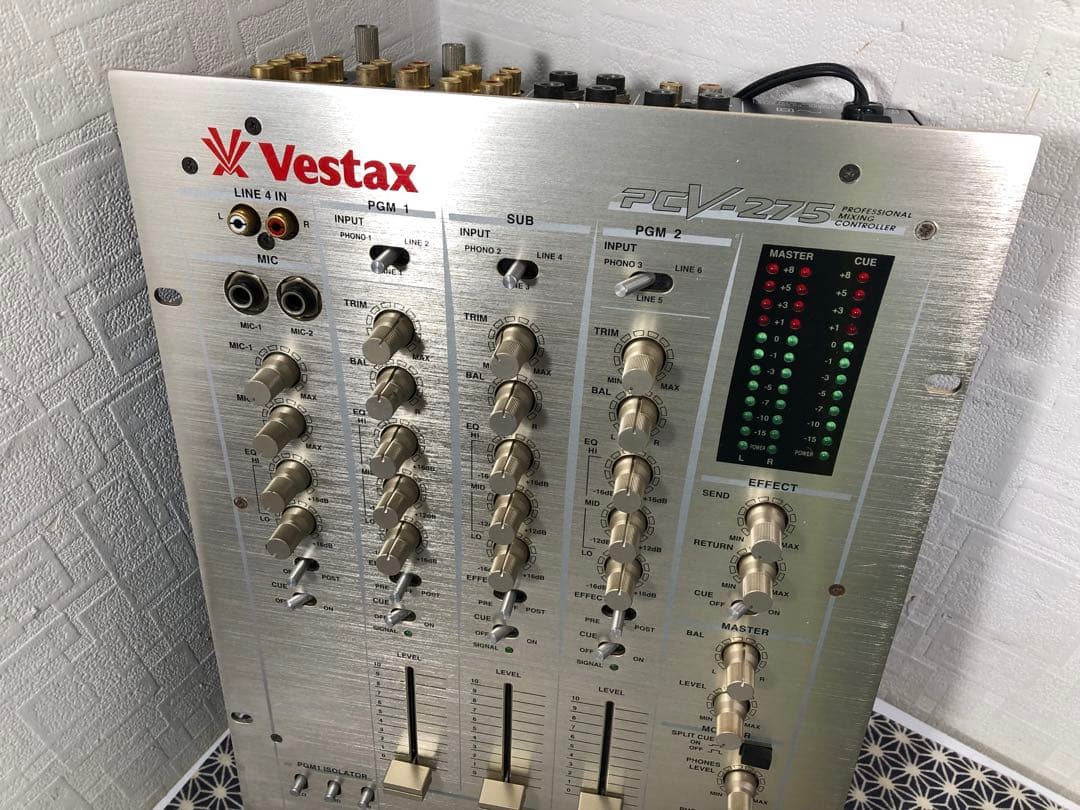 VESTAX ベスタクスPCV-175 フェーダーメンテナンス