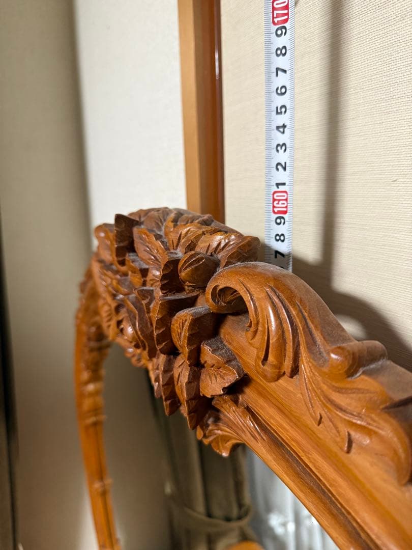 クレマ様専用 アンティーク 木製ドレッサー・鏡台セット 引き取り限定