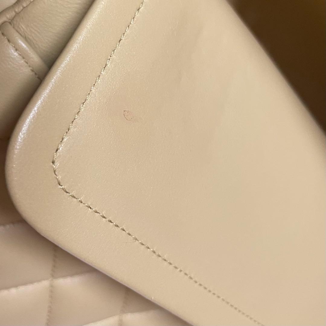 CHANEL マトラッセ ダブルフラップ Wチェーン チェーンショルダーバッグ