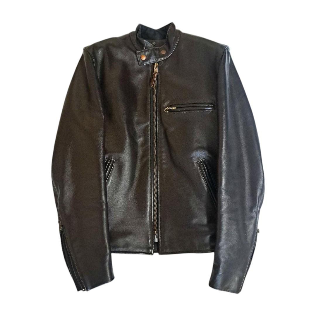 VANSON B シングルライダース オクタゴン 36 ダークブラウン バンソン