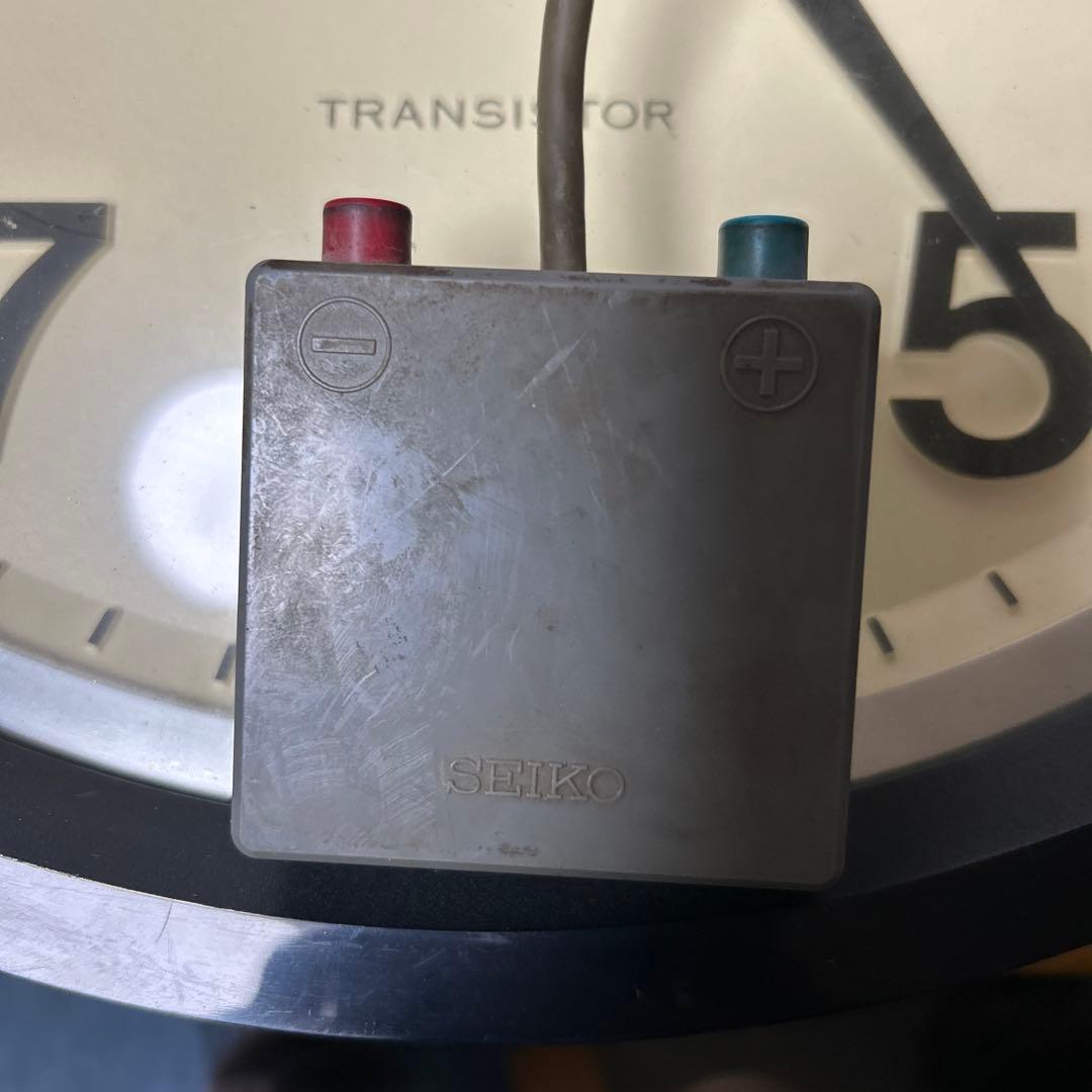 昭和レトロ SEIKO セイコー 大型 トランジスタクロック TTX-800