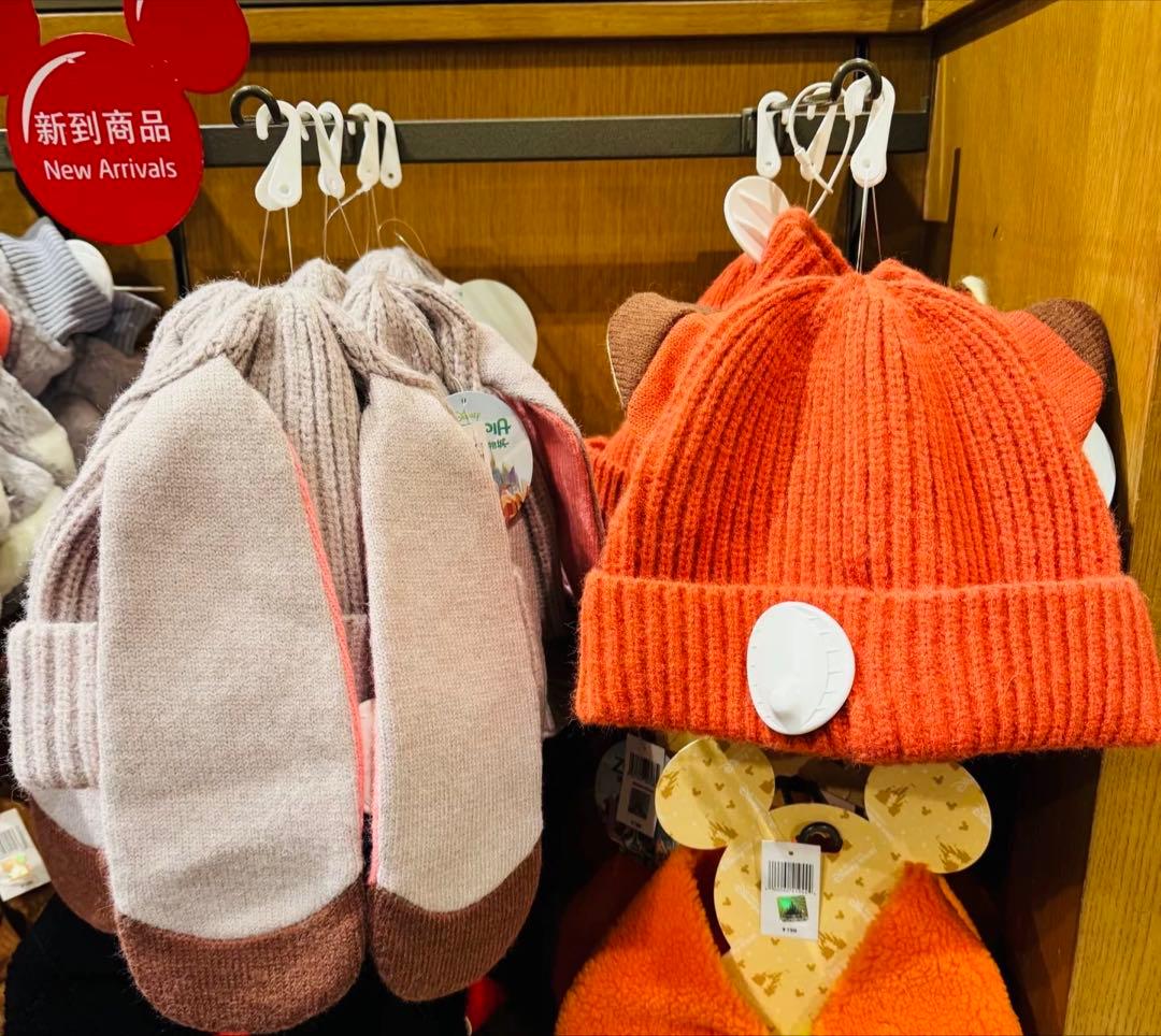 上海ディズニー新作 ズードピア ジュディ耳付きニット帽子 ズートピア