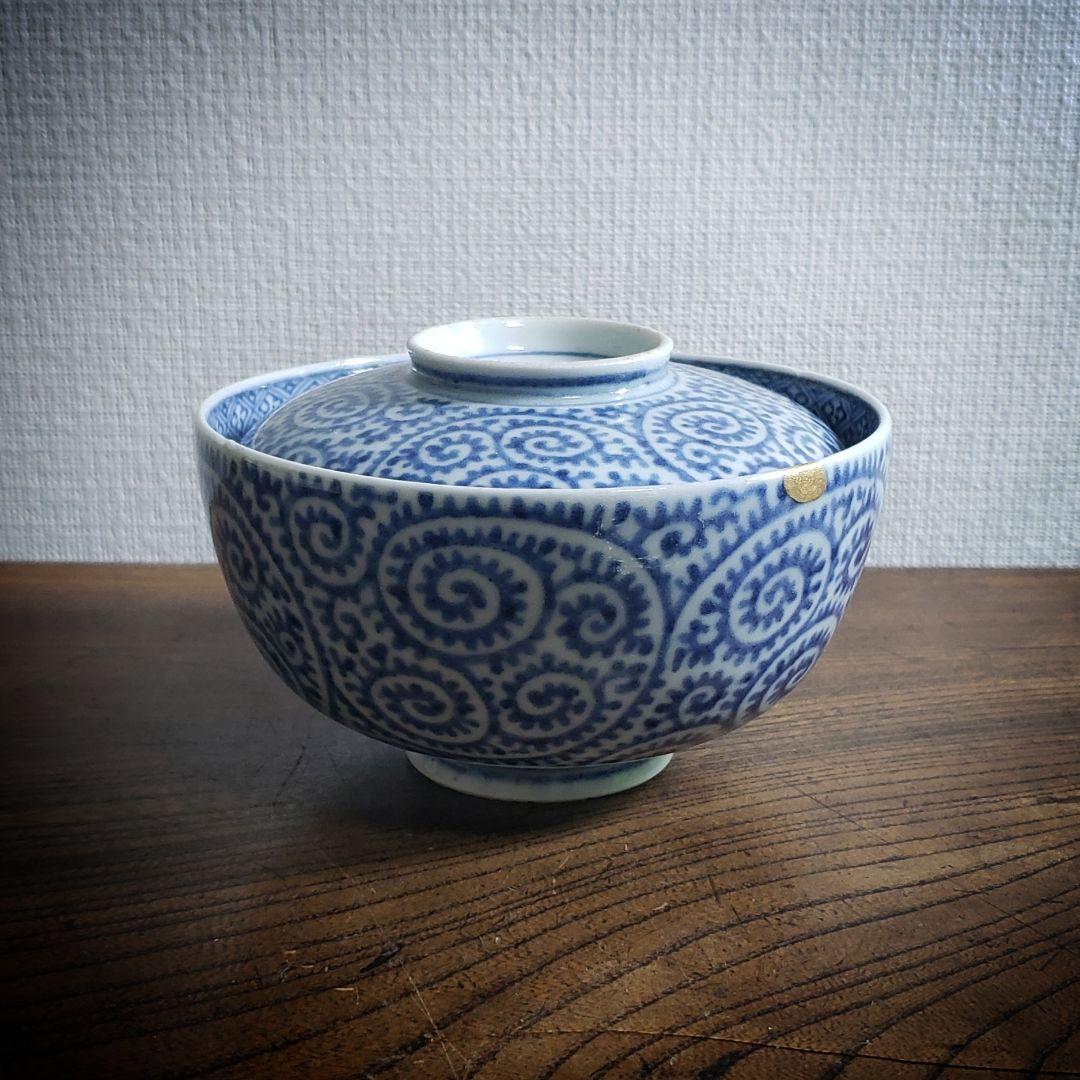 蓋物 蛸唐草 大 富貴長春 染付 松竹梅 古伊万里 訳あり - メルカリ