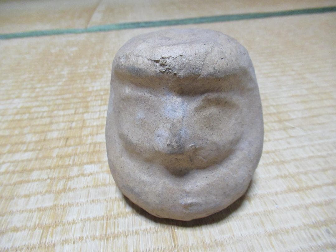 ○極希少 大正時代○相州だるま(達磨/ダルマ) 張り子された状態 木製木