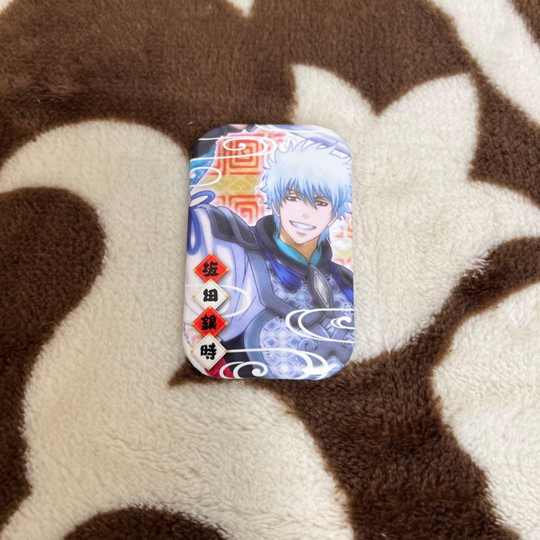 銀魂 坂田銀時 まるかく缶バッジ - メルカリ