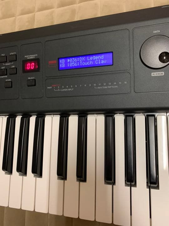 Yamaha MX61 61鍵 シンセサイザー ソフトケース付き YAMAHA MX61