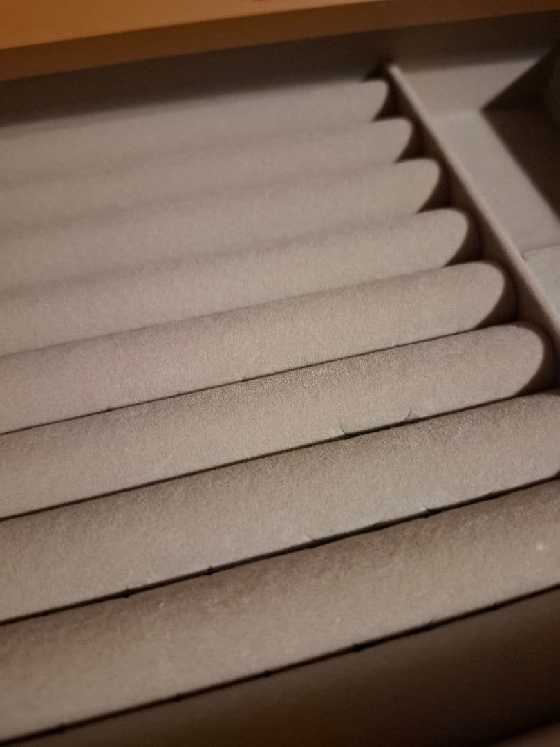 ジュエリーボックス 木製 キャメル 大容量 収納ケース 宝石箱