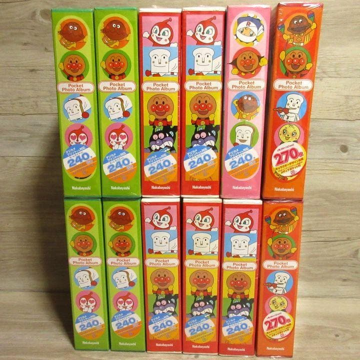 大量セット★5冊組×12個 アンパンマン ポケットアルバム 写真 フォト 訳あり