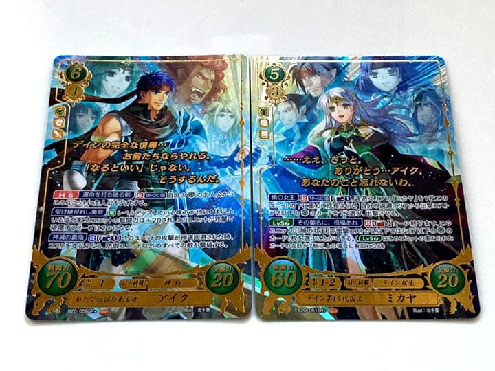 ファイアーエムブレム サイファ SR+ アイク ミカヤ