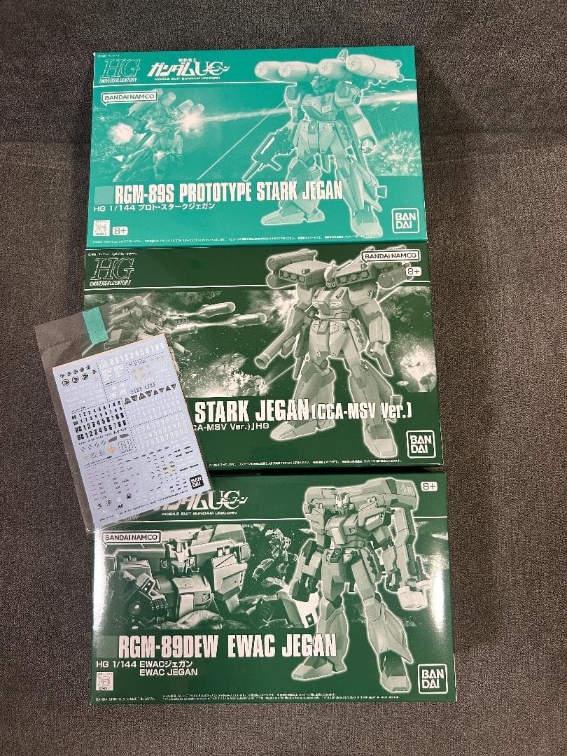 EWACジェガン プロト・スタークジェガン スタークジェガン デカール