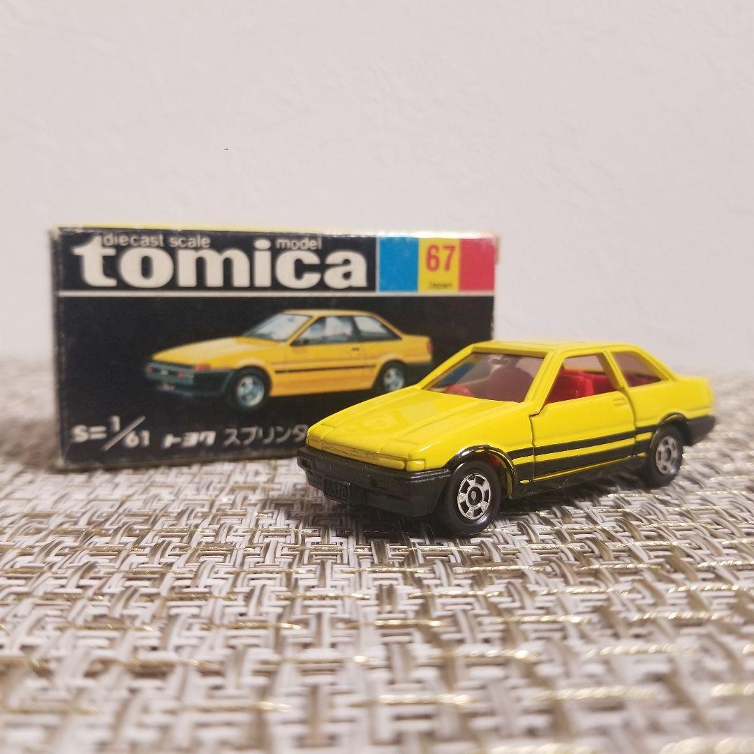 トミカ 黒箱 No.67 トヨタ スプリンター トレノ 2ドア 日本製 - メルカリ