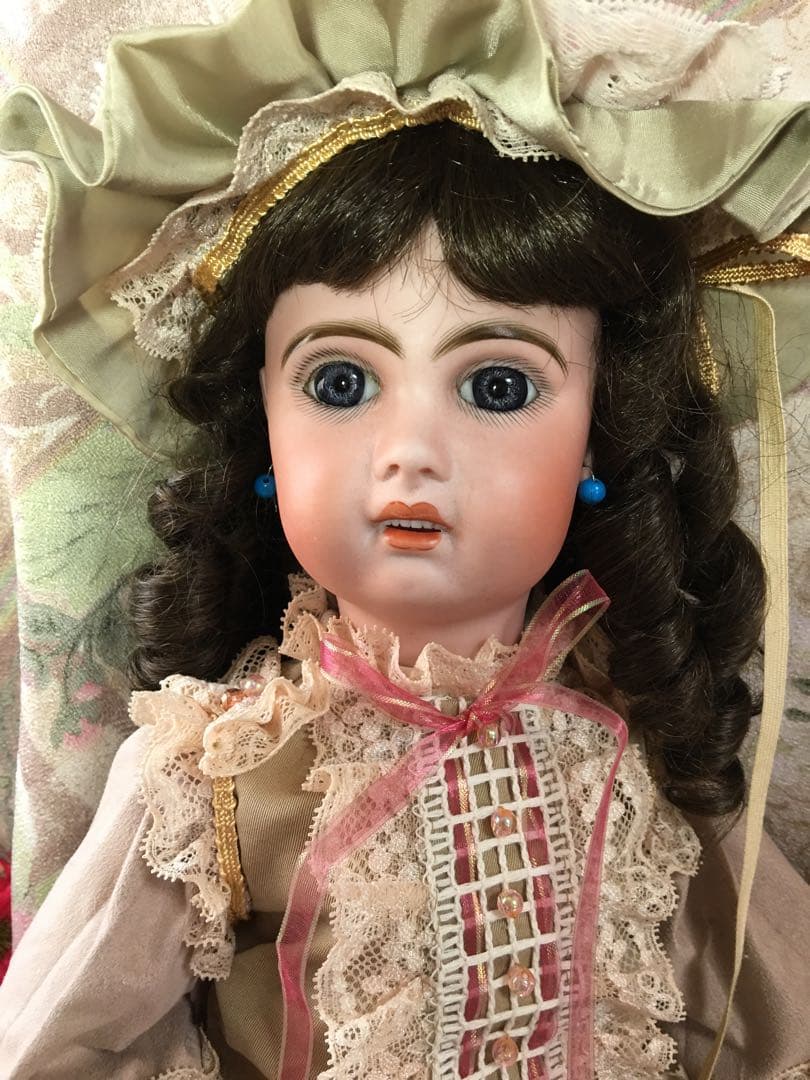 9号 ジュモー 1907 アンティーク ビスク ドール - メルカリ