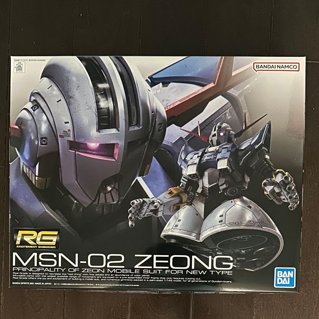 RG MSN-02 ジオング ZEONG ガンプラ