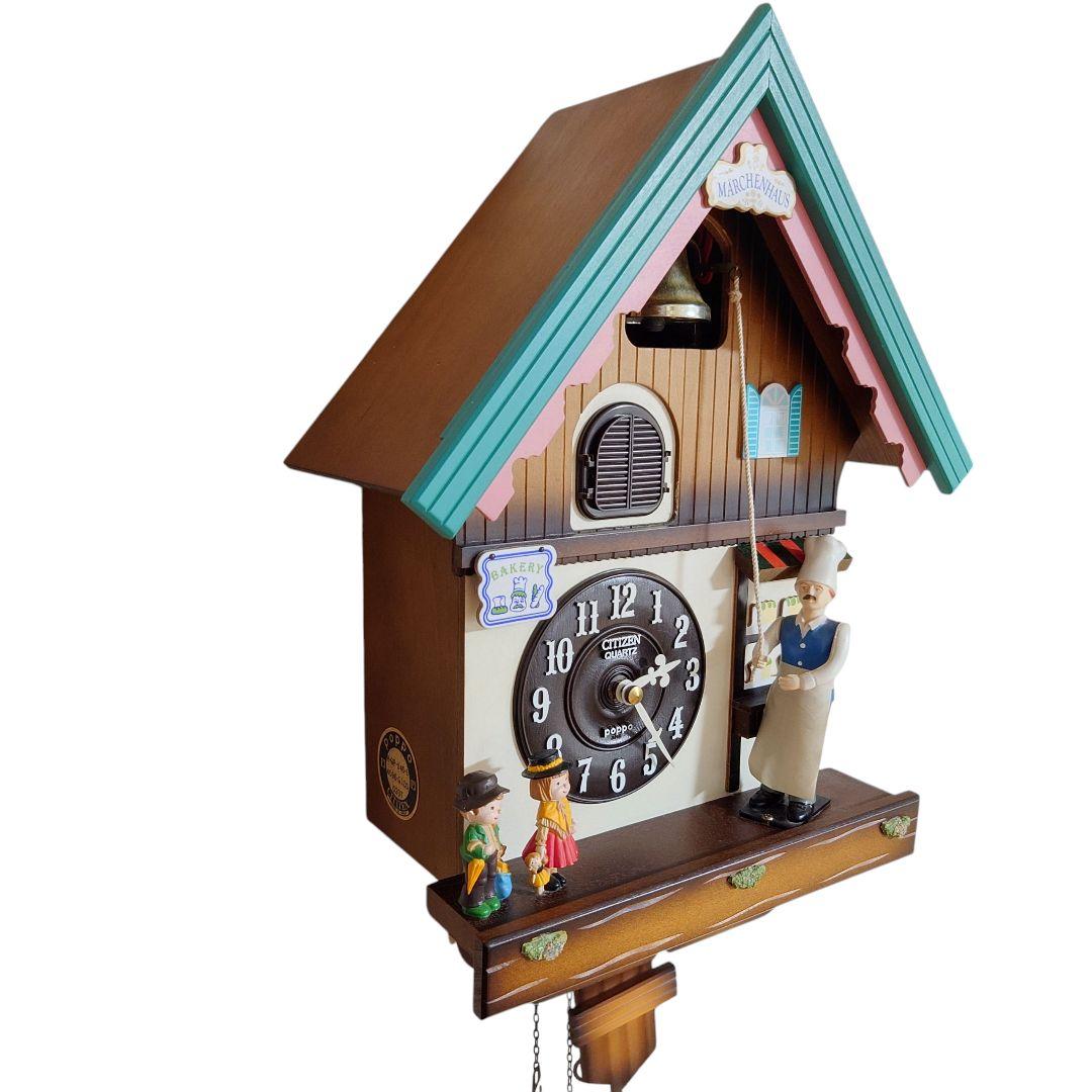 CITIZEN シチズン 鳩時計 からくり時計 パン屋 BAKERYジャンク品