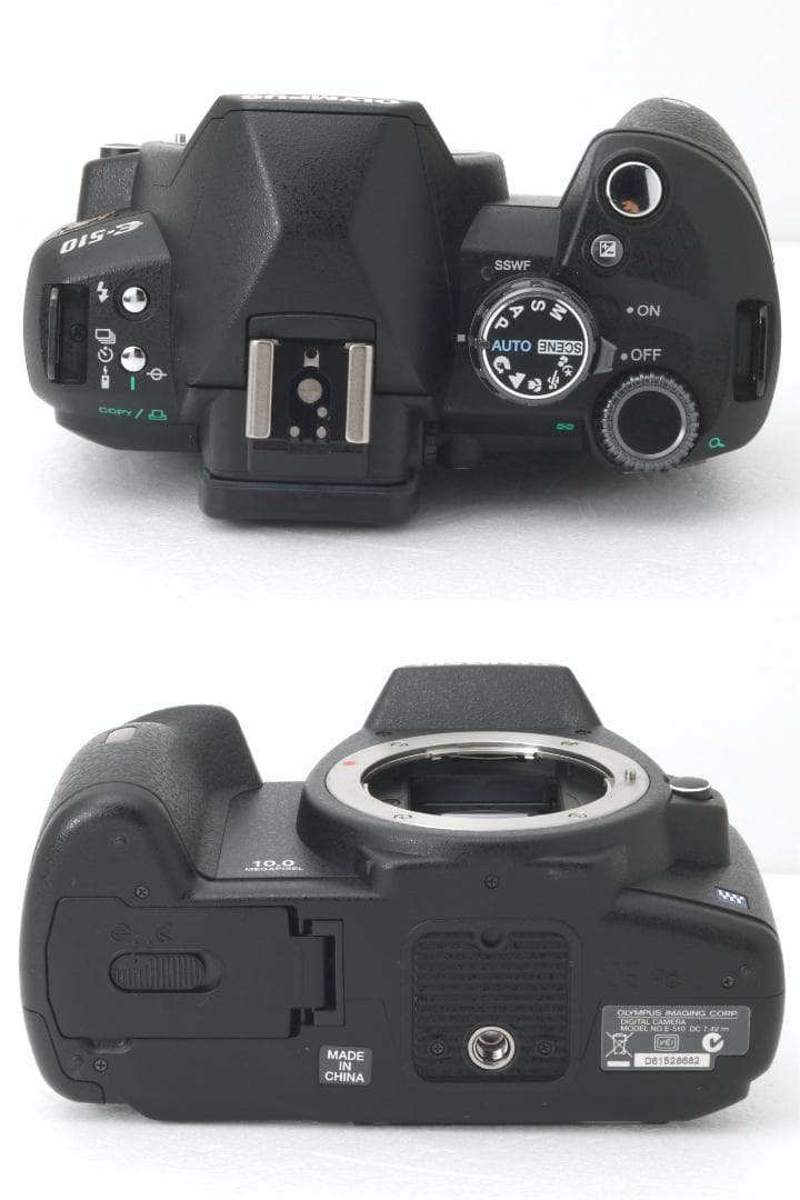 0248【美品】OLYMPUS オリンパス E-510 +レンズ《S数580枚》
