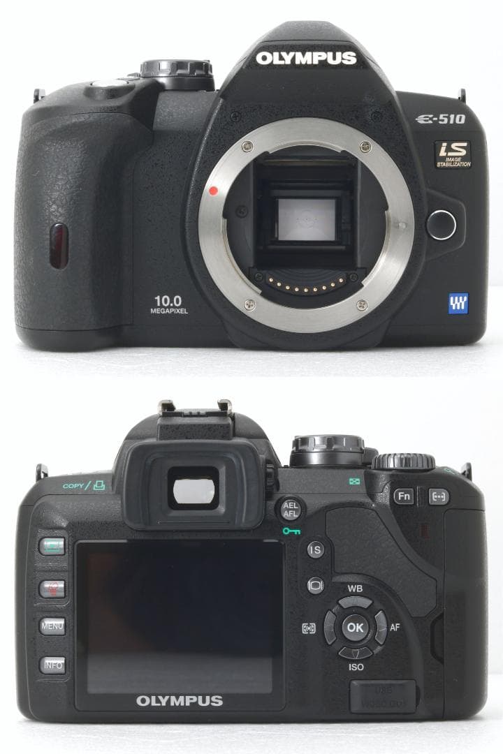 0248【美品】OLYMPUS オリンパス E-510 +レンズ《S数580枚》