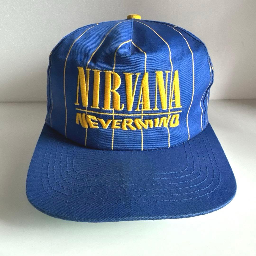 レア】NIRVANA スナップバックキャップ NEVERMIND 90s - メルカリ