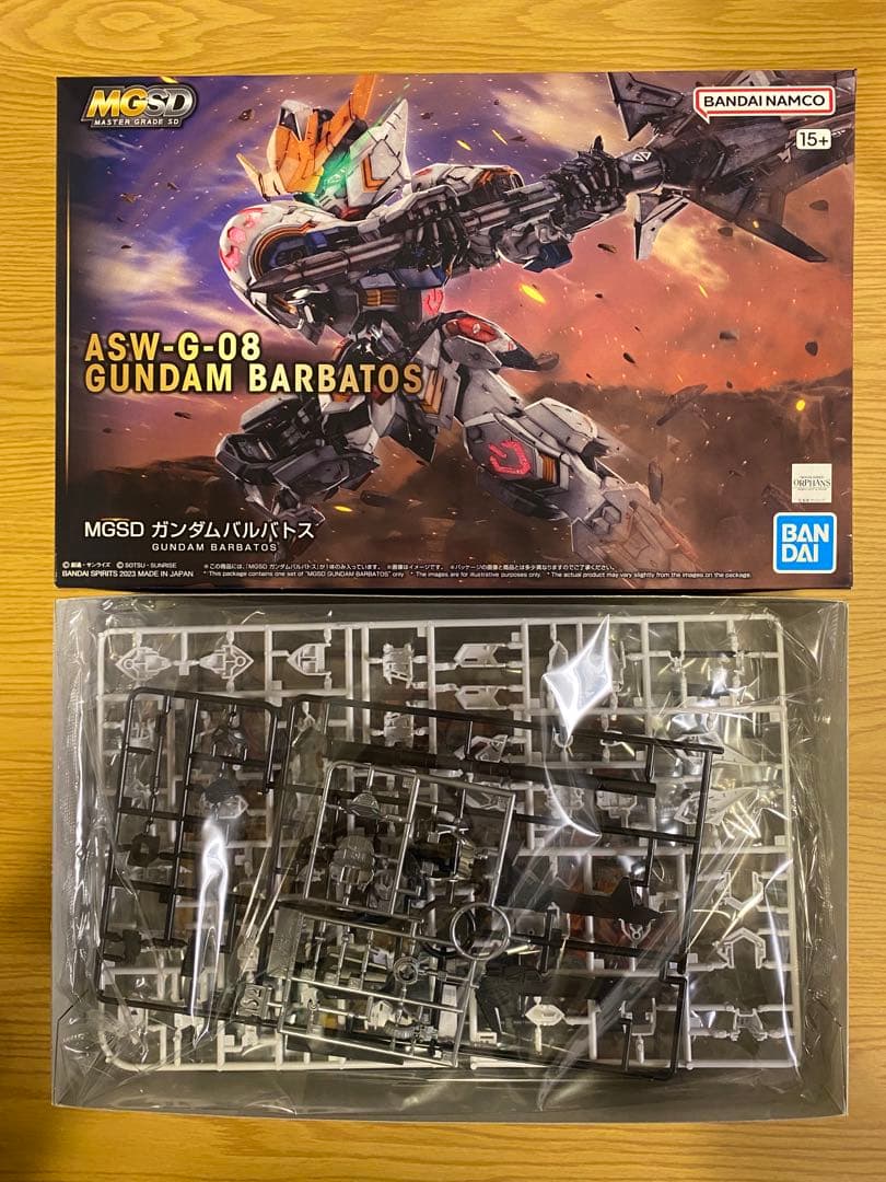 MGSD ガンダムバルバトス、フリーダムガンダム（クリアカラー）他